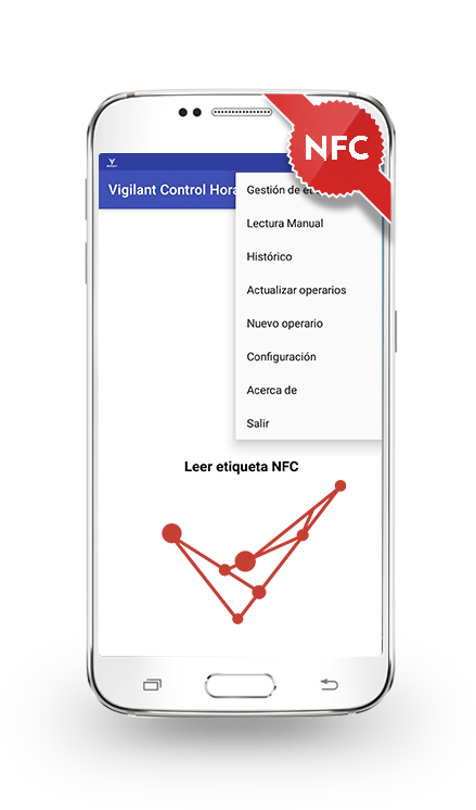 Control Horario con NFC