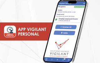 nueva interfaz app personal - portal de empleado - vigilant control horario